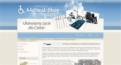Desktop Screenshot of medical-shop.com.pl